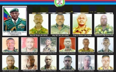 FG convers National honors on slain military officers, gives scholarships to children houses to families