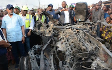 Ogun Gas Explosion: Abiodun Summons Petroleum Tankers Drivers Association, Promises Compensation for Victims