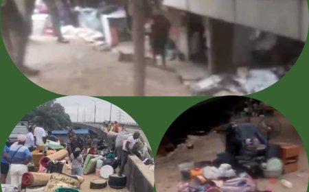 EXPOSED: 86 Under-Bridge 'Apartments' in Lagos Where Tenants Pay N250, 000 Per Annum -Tenants Evicted