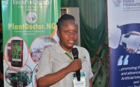 FUNAAB Don Develops AI-Based Mobile App, PlantDoctor for  Plant Disease Diagnosis