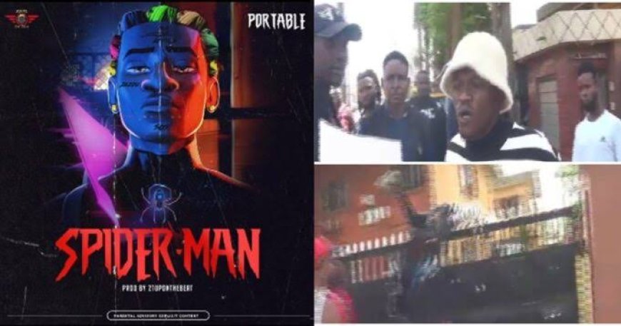 Controversial Singer, Portable Drops New Song SPIDER MAN Amidst Arrest for G-Wagon Debt,