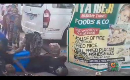 Special Grassroots Report on The Protests By Jollof Rice Retail Sellers to NUJ Secretariat Iwe Iroyin and the Nigeria Customs Service Headquarters in Abeokuta