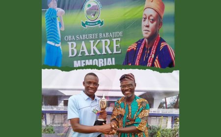 David Ogunseye Wins Saburee Babajide Bakre 9th Agura of Gbagura Memorial Golf Tournament 2024