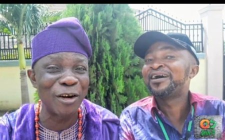 Watch Moment Dr.Bunmi Ayelaagbe Onigba-Ohun-Lona-Ofun Joins Olufemi Orunsola of O TV Naija Who Translated Popular Egba Trado Chant to English