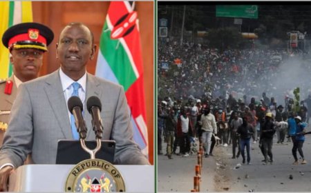 Kenya on Fire As Protesting Kenyans Give President Ruto 48 Hours Ultimatum to Resign Or Face Serious Consequences ...Police Targets Journalists Covering Anti-Government Protests