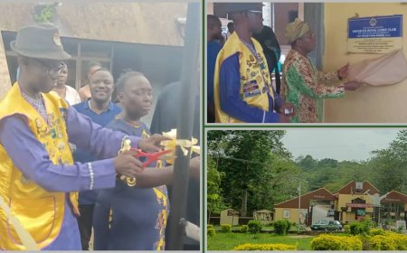 Use Your Privileged Positions in the Society to Bring Development to the Polytechnic Community, Odedeji Charges Staff at Commissioning of Lion's Club Water Project