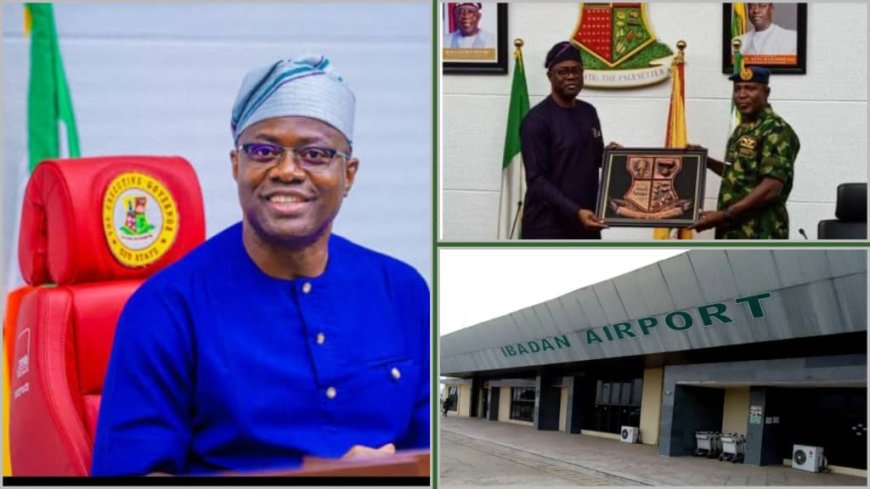 Tinubu's Approval Paves Way For Upgrade of Ibadan Airport -Seyi Makinde