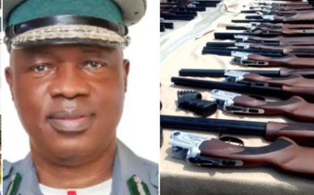 Customs Operations in Onne Intercepts 844 Rifles, 112,500 Rounds of Ammunition