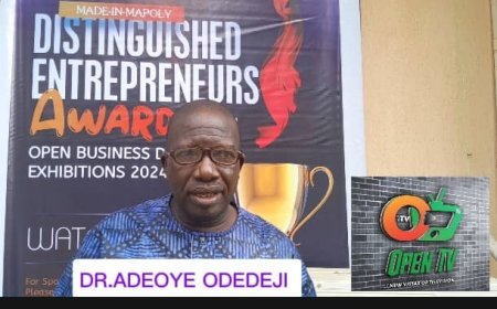 Odedeji Calls for Sponsorships, Partnerships Towards Made-in-Mapoly Distinguished Entrepreneurs Awards, Open Business Day Exhibitions 2024