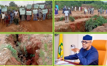 Our Road is Now A Death Trap! -Residents of Idomila Community Begs Dapo Abiodun to Fix Life-Threatening Road