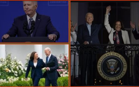 Chain Reactions As Joe Biden Steps Down, Endorses Kamala Harris As Democratic Party Presidential Candidate