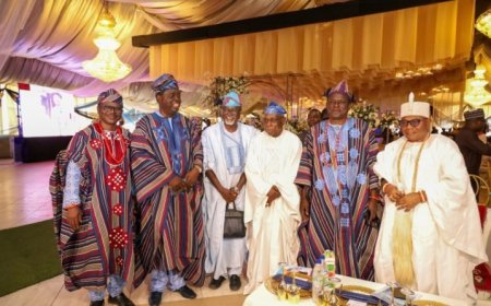 Obasanjo,Alake,Deji of Akure,Olowu, Other Dignitaries Attend Funeral Ceremony of Ogun Ex-Agric Commissioner's Father