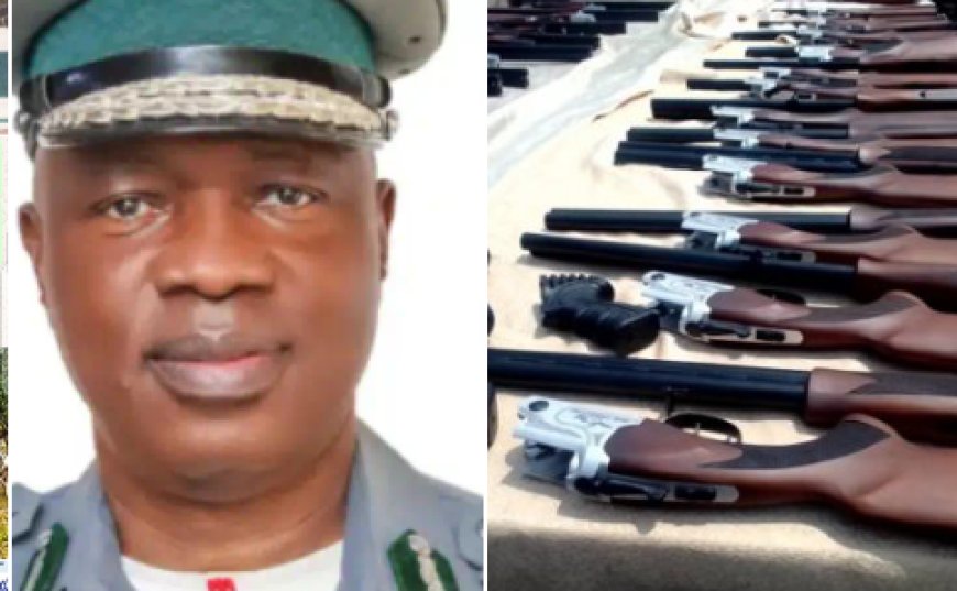 Customs Operations in Onne Intercepts 844 Rifles, 112,500 Rounds of Ammunition