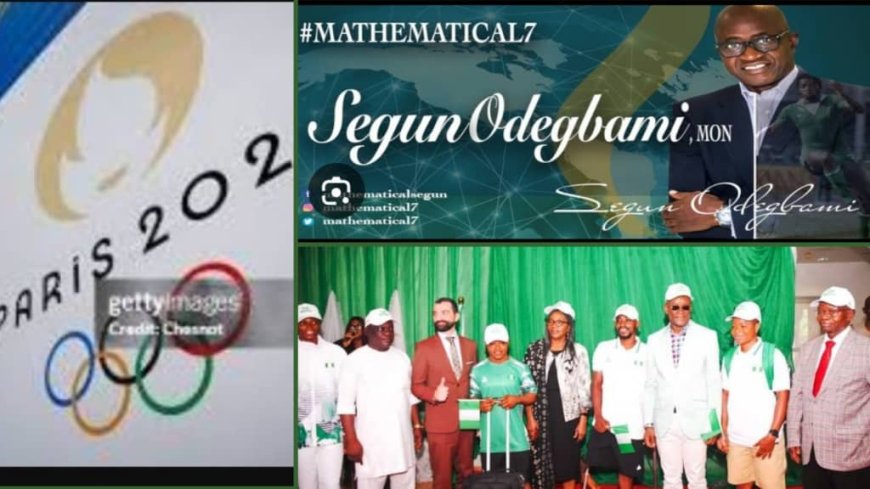 Paris 2024 Olympic Games:Segun Odegbami Hosts Two Leaders of Nigerian Contingent on '90 Minutes with Mathematical7