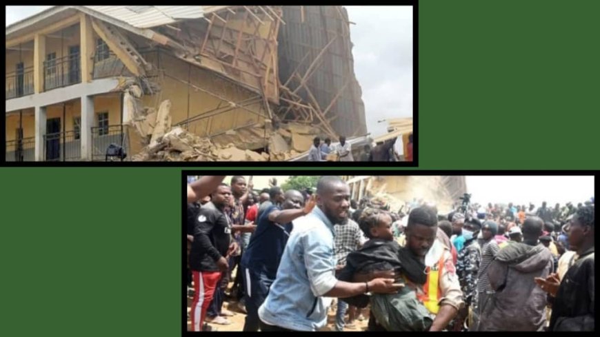 JOS Tragic Friday As Collapsed School Building Kills 22, Over 200 Trapped