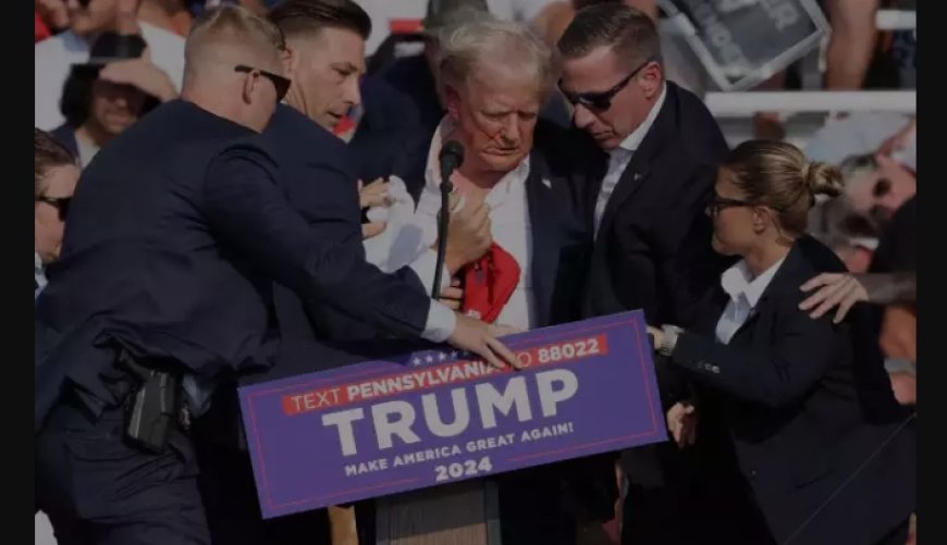 Trump Escapes Assassination Attack By Mathew Crooks During Butler Rally