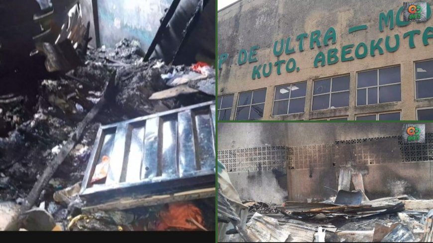 One Injured, Traders Count Their Losses As Fire Guts Oba Lipede Market in Abeokuta