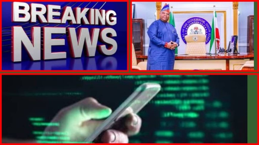 Osun Government Issues Security Alert As Fraudsters Hack Governor Ademola Adeleke's Phone