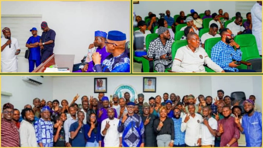 Dapo Abiodun Counsels Youths to Engage in Constructive Dialogue to Resolve Issues Instead of Protests