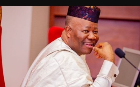 You Can Protest But We Will Be Eating -Akpabio Mocks Nigerian Protesters