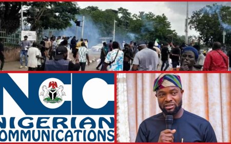 Protesters Break Into Multi-Billion Naira UnCommissioned Digital Industrial Park in Kano,Vandalize Offices,Cart Away Hi Tech Equipment Worth Billions of Naira