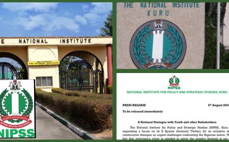 EndBadGovernance: National Institute for Policy and Strategic Studies Invites Nigerians for Virtual National Dialogue