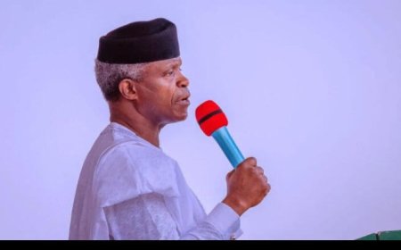 Emphasize Integrity, Hard Work Over Wealth in Sermons -Former Vice President, Osibajo Tells Church Leaders