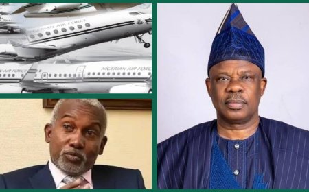 Presidential Jet Seizure: Zhongfu Firm Is An Impostor -Former Ogun Governor, Ibikunle Amosun Speaks Up, Says FG Should Treat The Chinese Firm's Action With Severity of P&ID Case