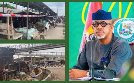 ABEOKUTA Popular Panseke Market Sealed By Ogun State Government Over Environmental Infractions, Traders Allege N2.5 Million Fine Slammed, Blame Emergency Traders For Street Trading