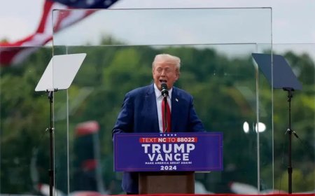 Trump Returns To Campaign Trail With Tightened Security, Protect Himself With Bulletproof Glass After Assassination Attempt In Pennsylvania
