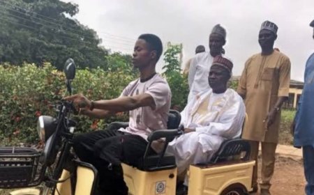 Nigerian Polytechnic Develops Automated Electric Tricycle, Unveils Plans To Establish Mini Assembly Plant For Solar-Powered Electric Tricycle, As Rector Seeks Government Support