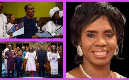 Victory Life Bible Church Celebrates Revd. Fola Achudume As She Goes Home in A Blaze of Glory