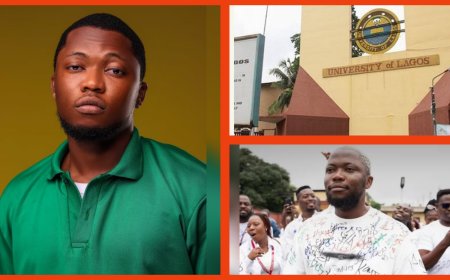 Skit Maker Brain Jotter Celebrates Graduation From Lagos University, Signs Out  in Grand Comic Style