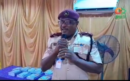 We Owe Nigerian Entertainers So Much For Projecting Nigeria's Image, Preaching Unity, Changing Public Attitudes Towards Road Safety - Ogun FRSC Sector Commander