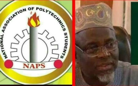 NAPS Announces  "Oloyede-Must-Go" Protests Over "Evil Policies Against Polytechnic Students"