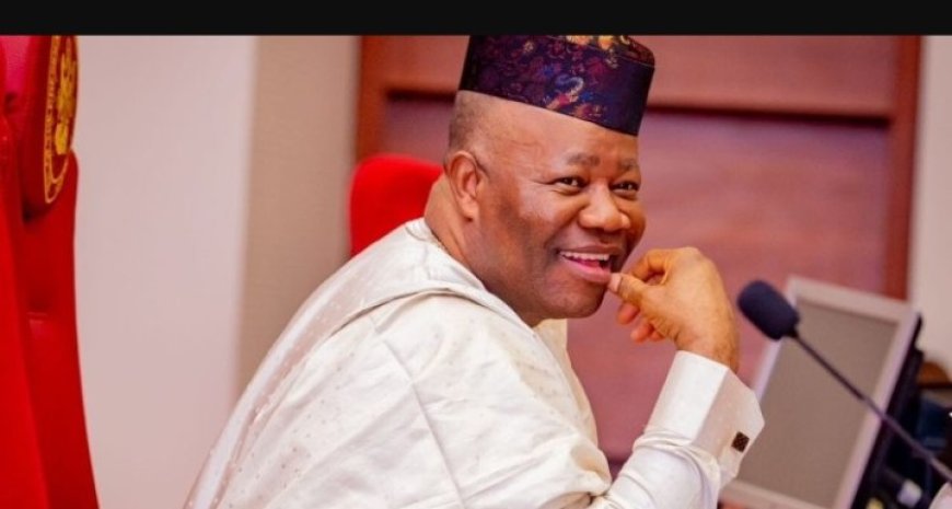 You Can Protest But We Will Be Eating -Akpabio Mocks Nigerian Protesters