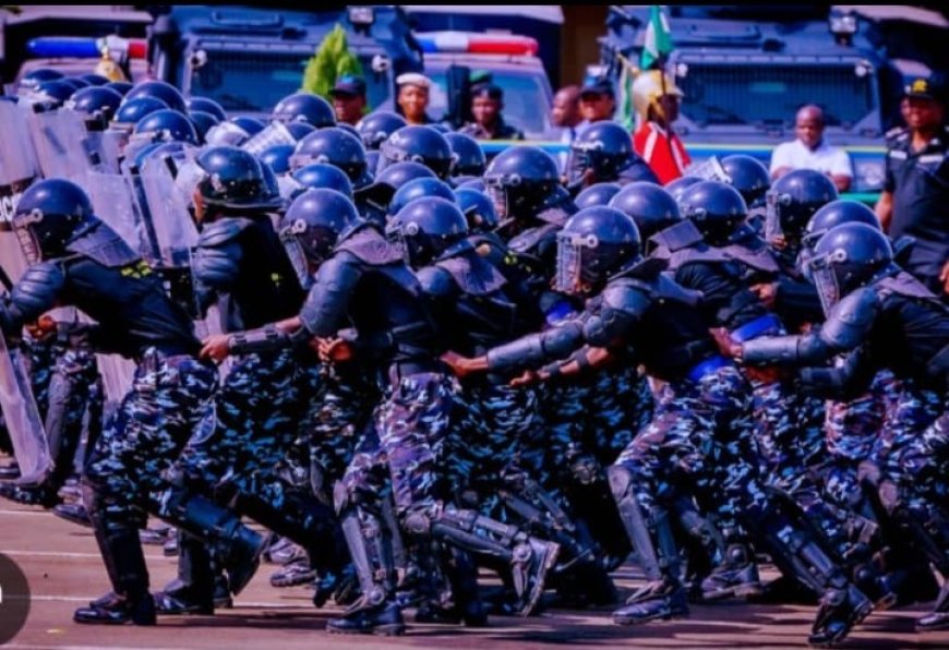 ABUJA Protesting Woman Dares Police to Kill Her and Her Child After Police Fire Canisters at Protesters