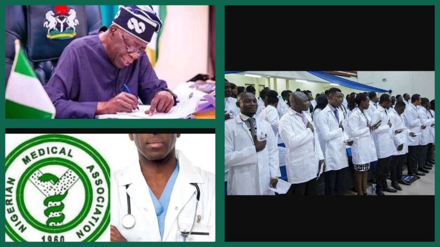 President Tinubu Approves Comprehensive Policy To Checkmate Jappa Syndrome Among Nigerian Medical Personnel, Reverse Outflow of Medical Personnel From Nigeria With New Incentives