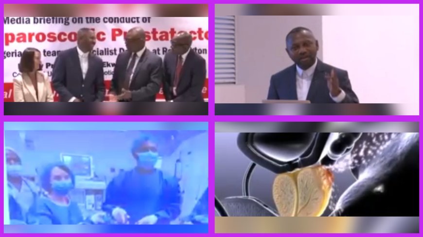 Good News For Prostrate Cancer Patients As UK-Based Nigerian Doctor Arrives Lagos, Trains Doctors On New Innovative Medical Breakthrough Treatment