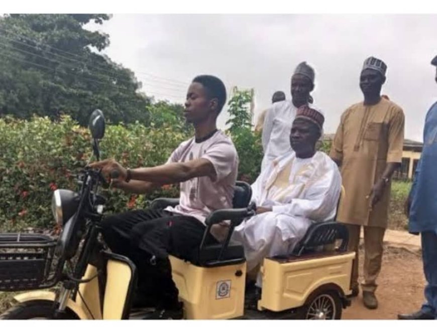 Nigerian Polytechnic Develops Automated Electric Tricycle, Unveils Plans To Establish Mini Assembly Plant For Solar-Powered Electric Tricycle, As Rector Seeks Government Support