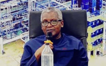 Dangote Refinery Unveils First Petrol Sample Amid Crude Supply Dispute With NUPRC