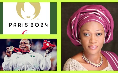 First Lady, Oluremi Tinubu Congratulates Onyinyechi Mark’s Historic Paralympics 2024 Gold Medal Win, Describes It As Inspiration For Nigerians