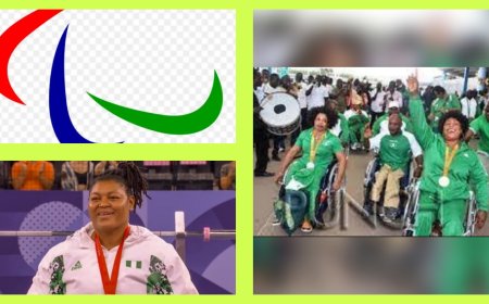 Folashade Oluwafemiayo Sets Two World Records As Team Nigeria Wins Two Gold, Three Silver, Two Bronze Medals At 2024 Paralympics