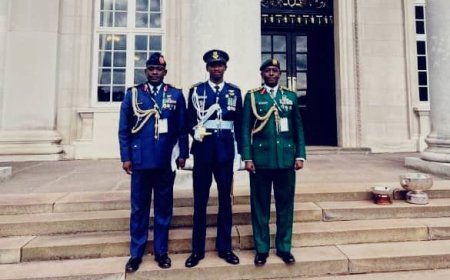 Nigerian Air Force Officer Emerge As Top International Cadet in UK College, Receives Prestigious Sword of Honour