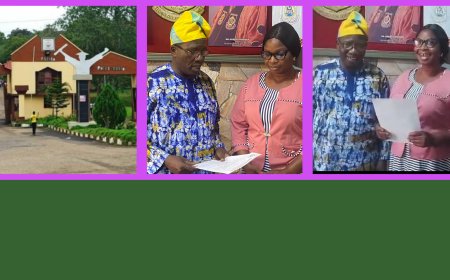 Madariola Becomes Second Female Bursar at Moshood Abiola Polytechnic, Abeokuta.
