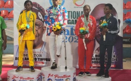 Team Ogun Shines At 2024 National Youth Games, Secures 5 Gold, 6 Silver, 9 bronze medals.