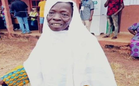 "I Left My Sick Bed To Vote For Oshiomhole, Says 70-year-old Woman, Fatimah Jimoh