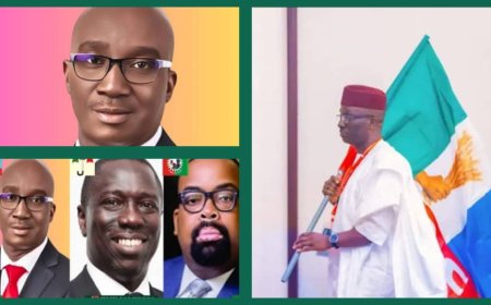 #EdoDecides2024: INEC Declares APC Candidate, Monday Okpebholo As Winner Of Edo Election