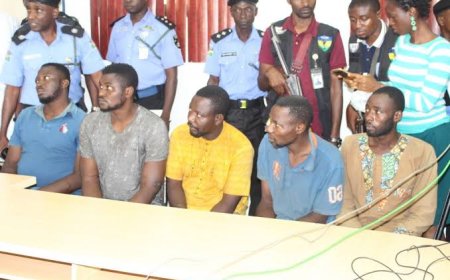 Kwara High Court Sentences 5 Offa Bank Robbery Suspects to Death for Multiple Crimes 