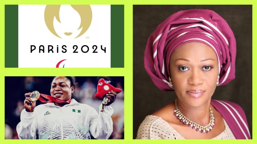 First Lady, Oluremi Tinubu Congratulates Onyinyechi Mark’s Historic Paralympics 2024 Gold Medal Win, Describes It As Inspiration For Nigerians